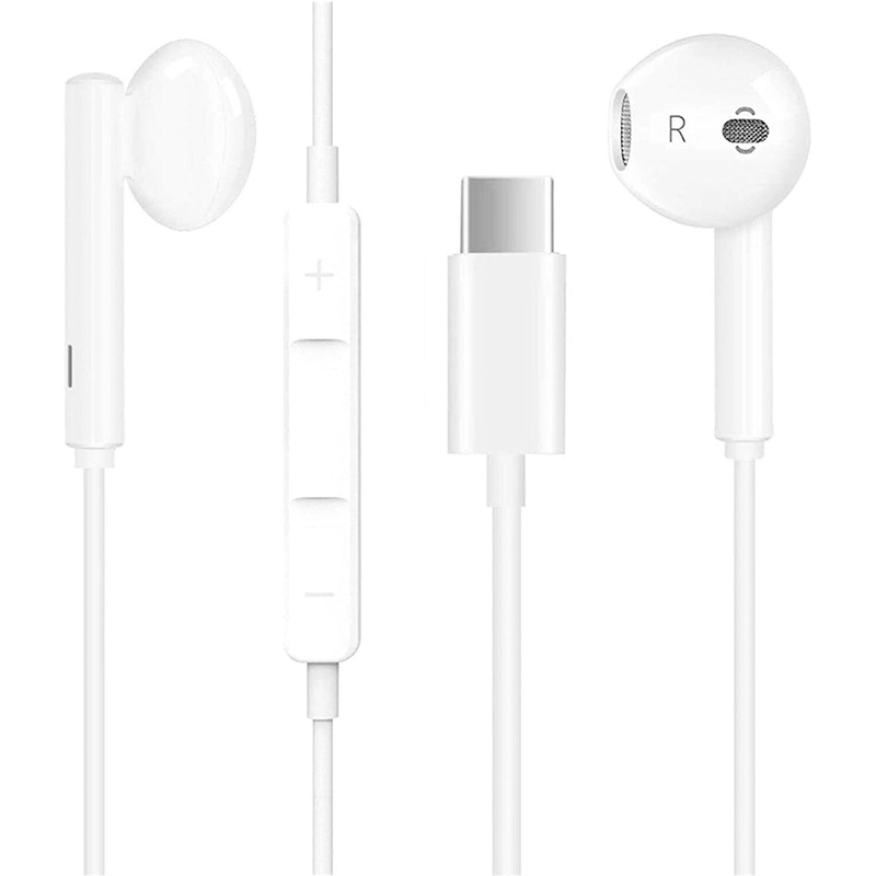 Original Headset with Mic Volume Cm33 Earphone in Ear Type-C Headphone for Huawei Earphone Wired Earbuds