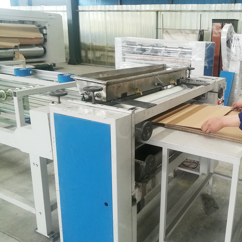 Carton Corrugated Board Paraffin Wax Machine Applied Waxing Cardboard