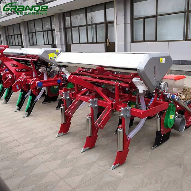 Fertilizing Machine 3 Rows Corn Seeder with Disc Opener