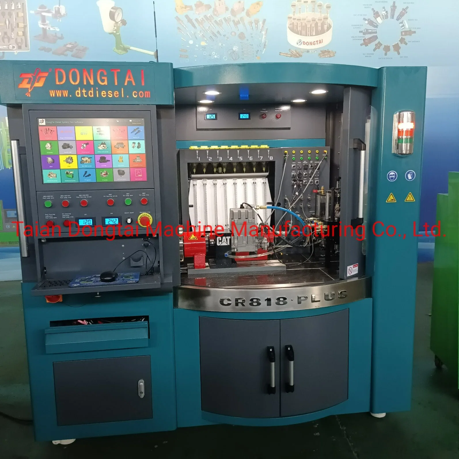 Dongtai Cr818 Plus Multi-Functional Common Rail Test Bench with CRI Crp Eui Eup and Heui Function