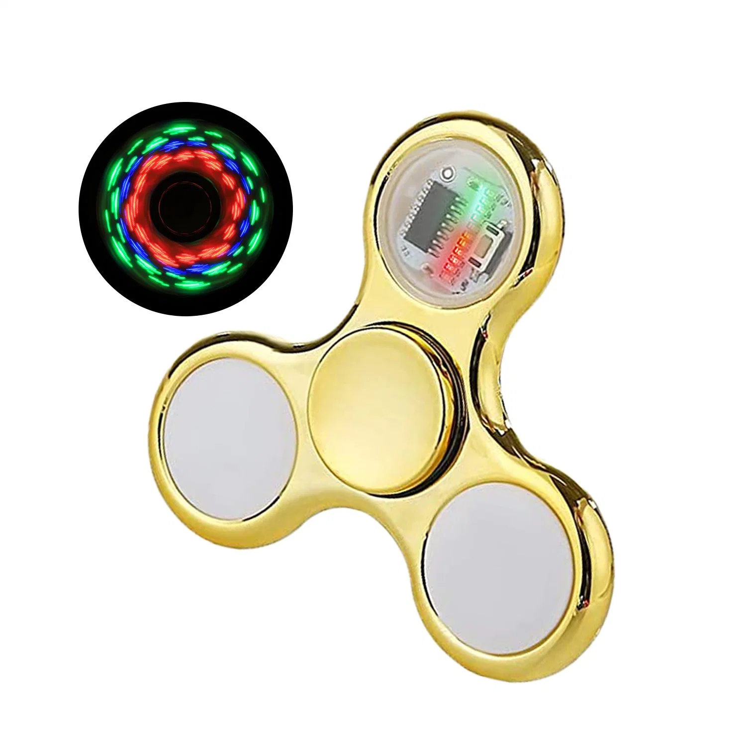 Novelty Toy Amazon Hot Light up Spinner Fidget Hand Spinner Toys