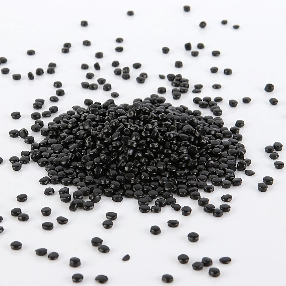 100%Virgin HDPE/PP Plastic Black Color Masterbatch Granules