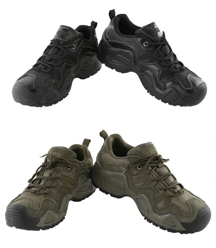3-Colors Low-Help Esdy Tactical Outdoor Waterproof Breathable Hiking Shoes