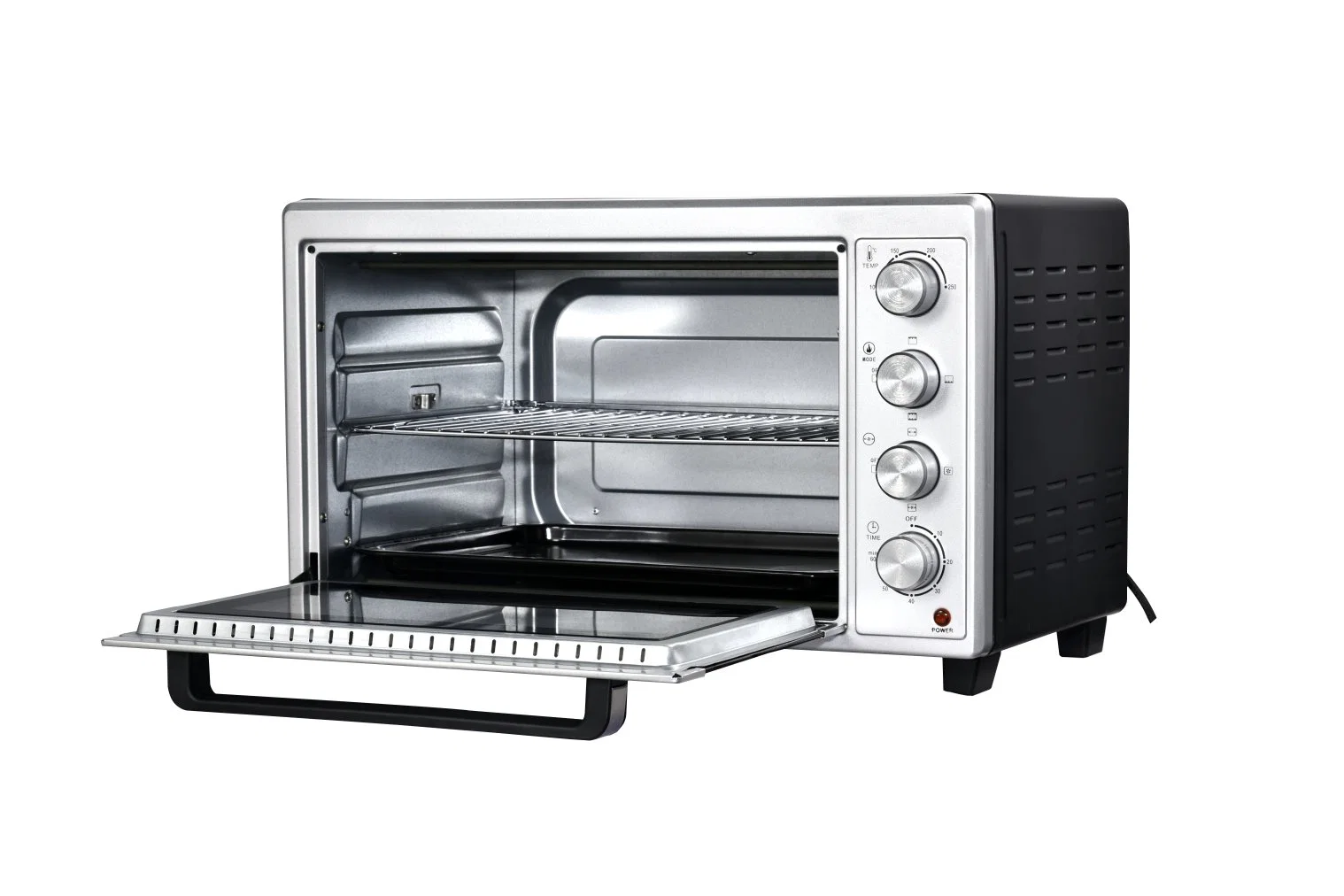 El chino 48L Inicio hornear pan Pizza hornos tostador eléctrico