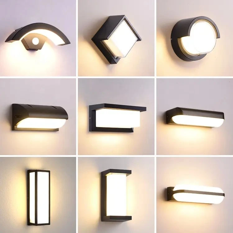 Rectangle Round Square Shape Wall Mounted LED Wall Light