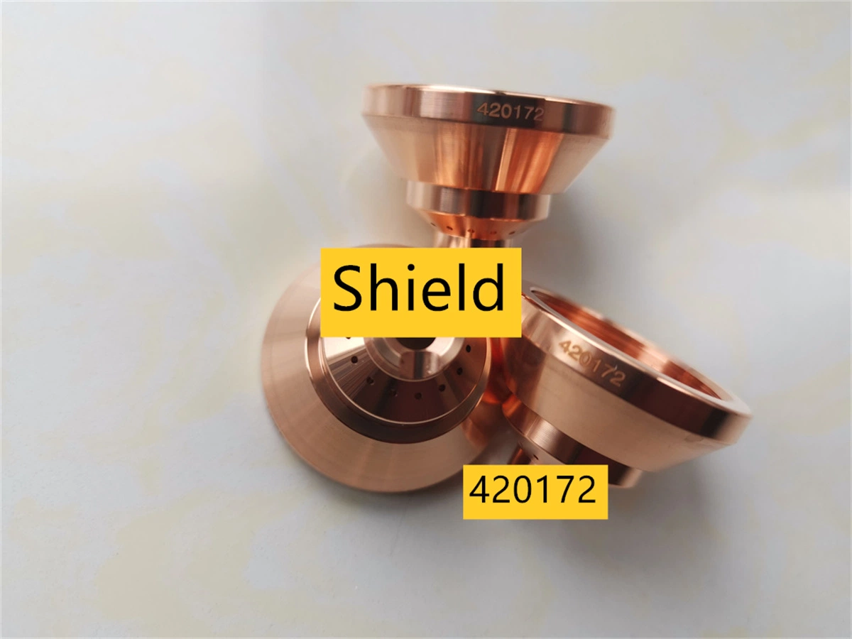 420172 Shield 45A/65A Mayoreo de reemplazo de plasma Cutter piezas de desgaste para Pmx125 Duramax