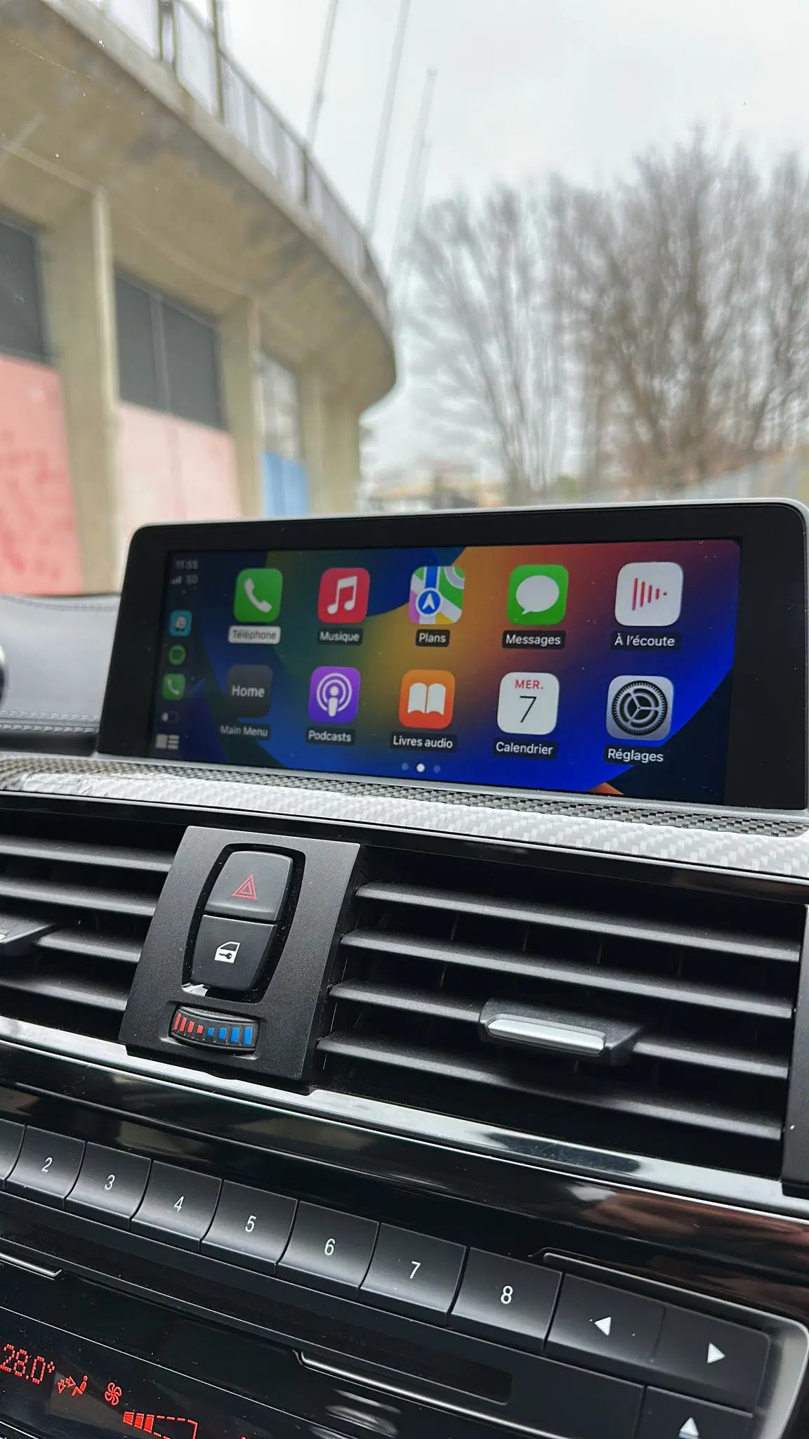 راديو السيارات BMW X5 CIC CarPlay