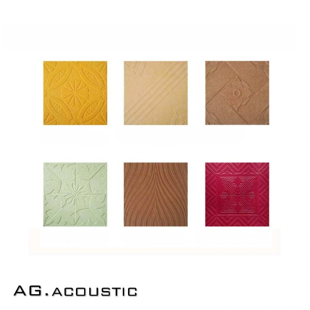 AG. Acoustic Embossed Polyester Fiber Acoustic Board