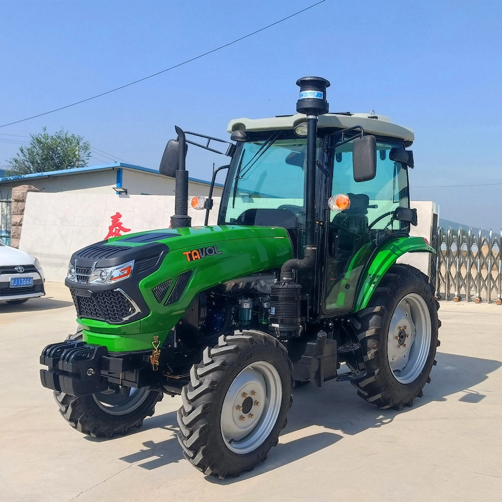 La famosa marca de 704 70HP AC Tractor agrícola de la cabina en Tavol China