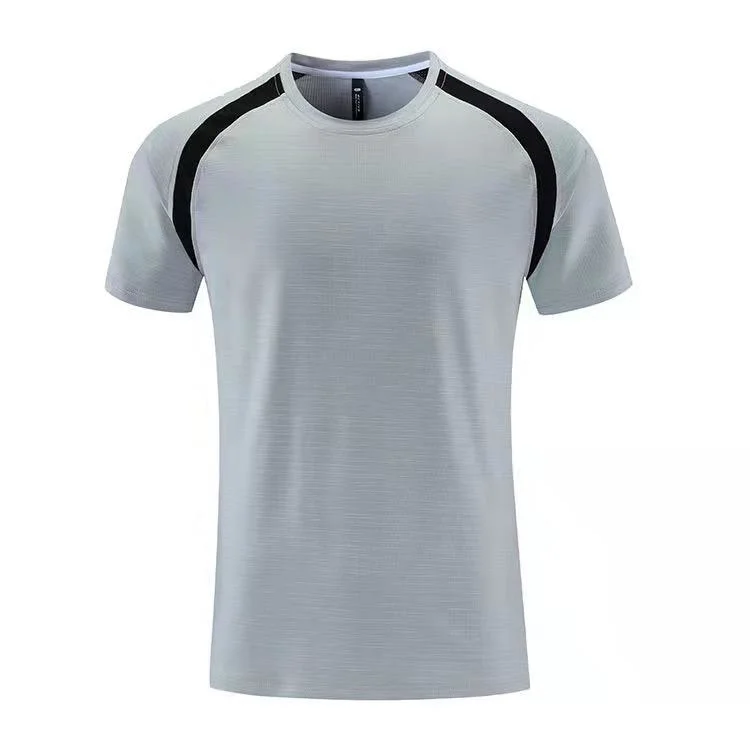 Fast Dry T-Shirt Fitness New Summer Men's Short Sleeve Running Clothes