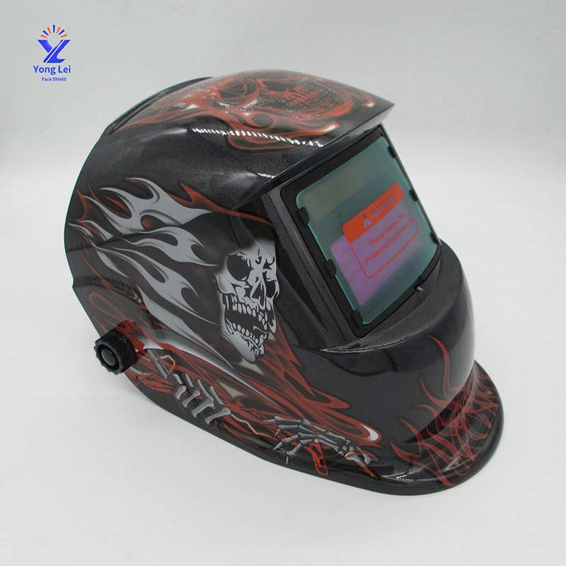 Custom Pattern Welding Work Grinding Automatic Darkening Welding Helmet