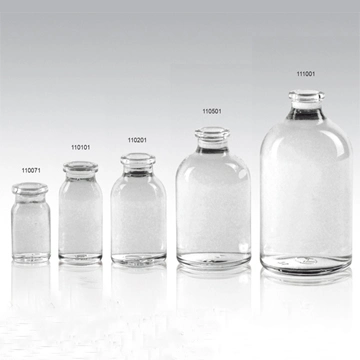 Serious Pharmaceutical Clear Moulded Injection Vials for Antibiotics