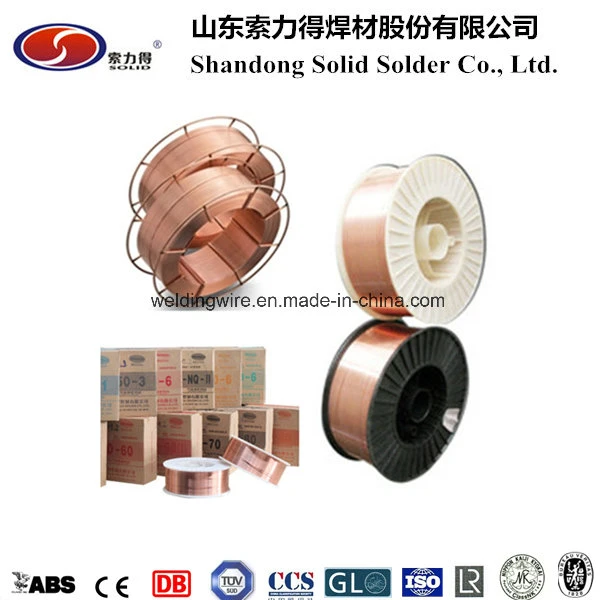 Low Carbon Steel ER70S-6 Solid Welding Wire