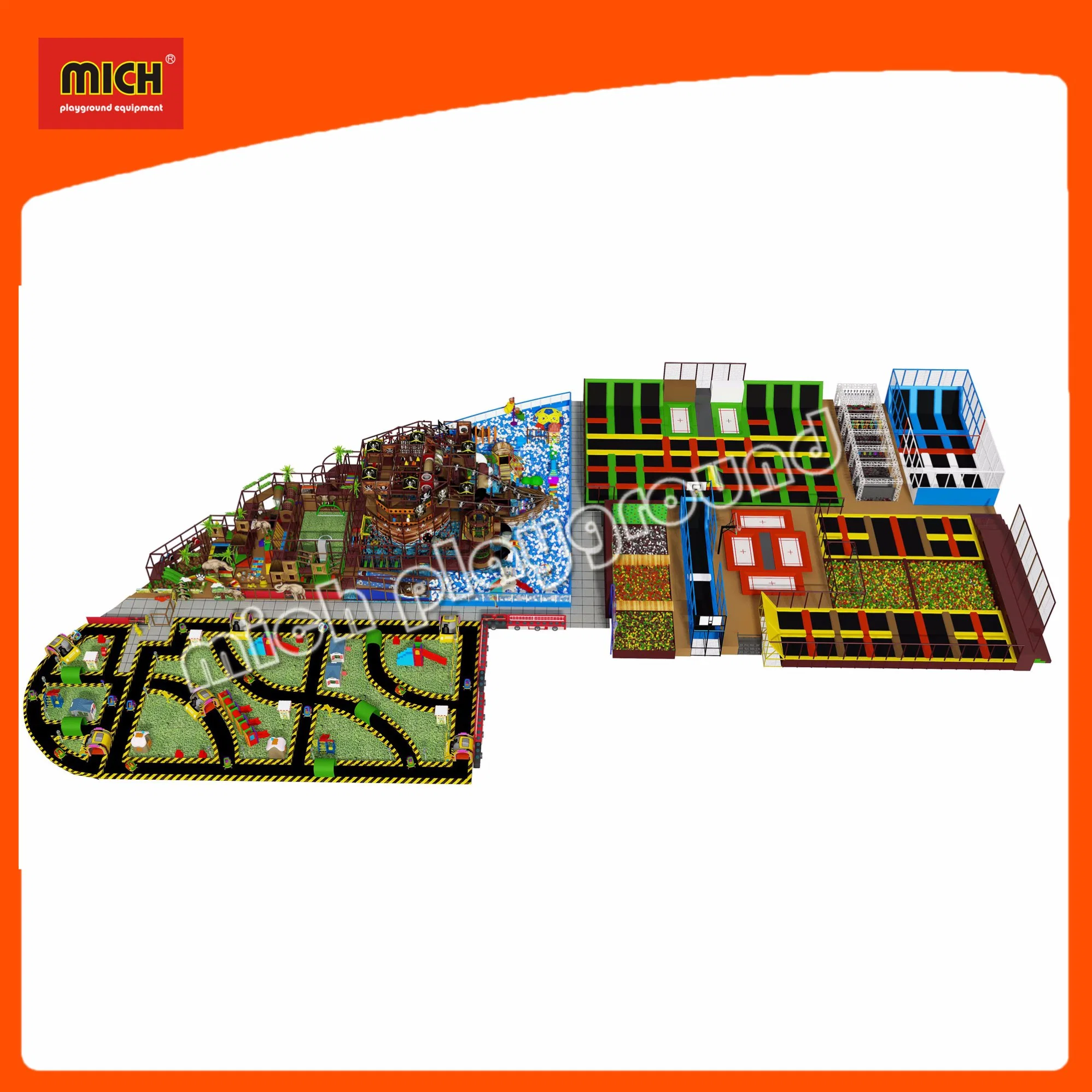 Mich Professional Indoor Amusement Equipment for Kids