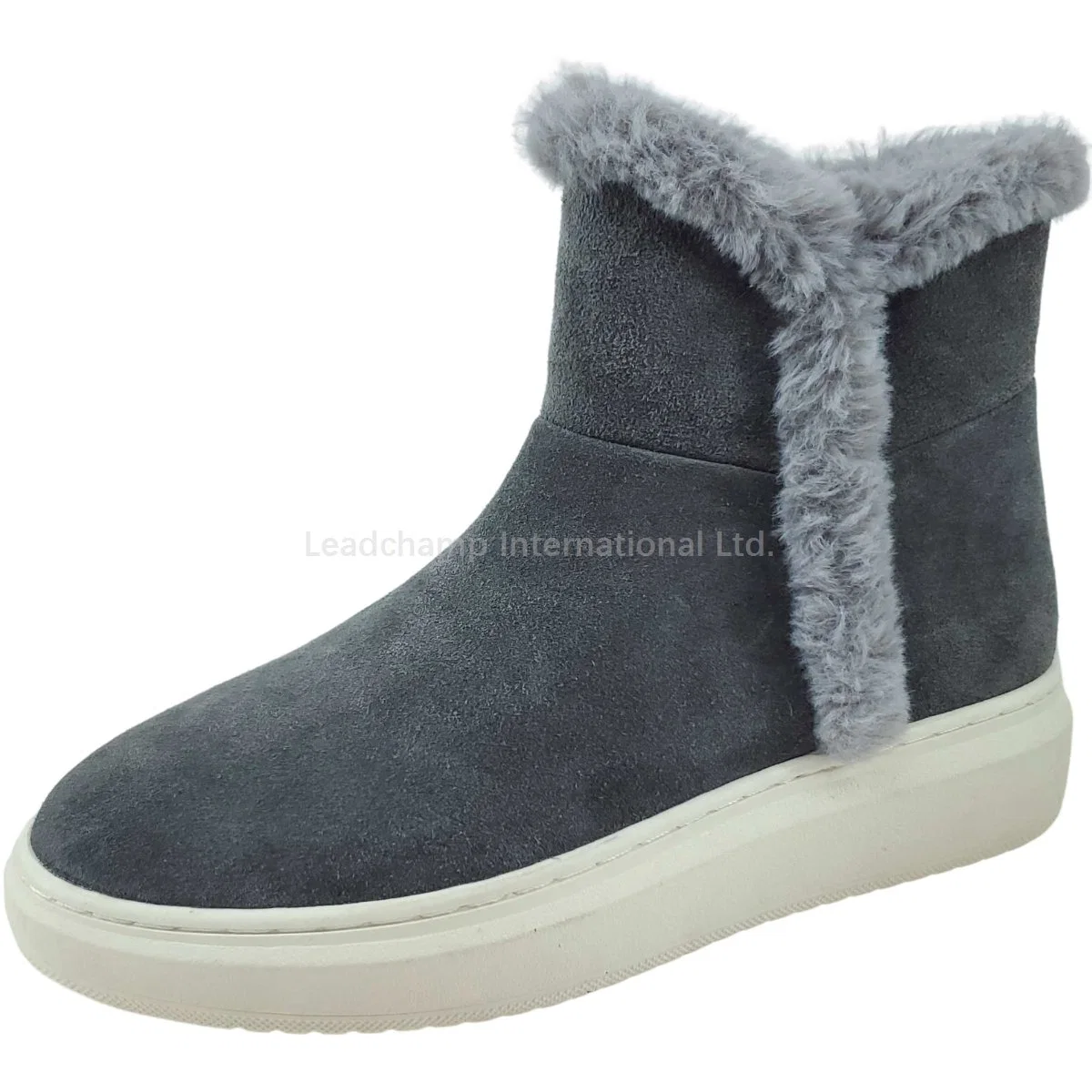 Winter Lady Stiefelette Warm Weich Leder Stiefel Casual Snow Starten