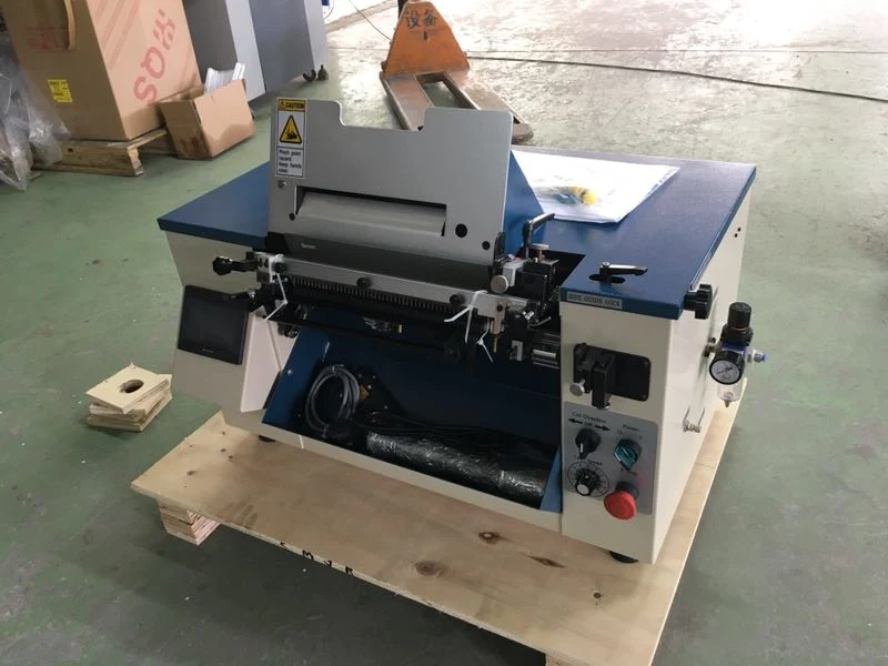 Office Plastic Sinlge Wire Book Binding Machine HS128