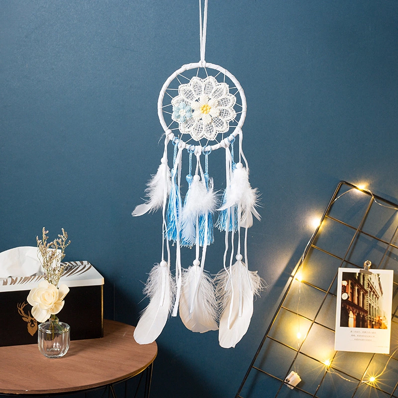 Ja0010-Indian Dream Catcher Home Feather Decoration Art & Crafts Set