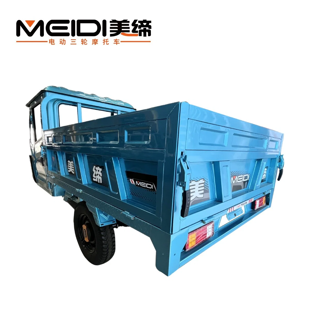 Semi Closed Electric Cargo Delivery Tricycle Motorcycle Electric Vehicle