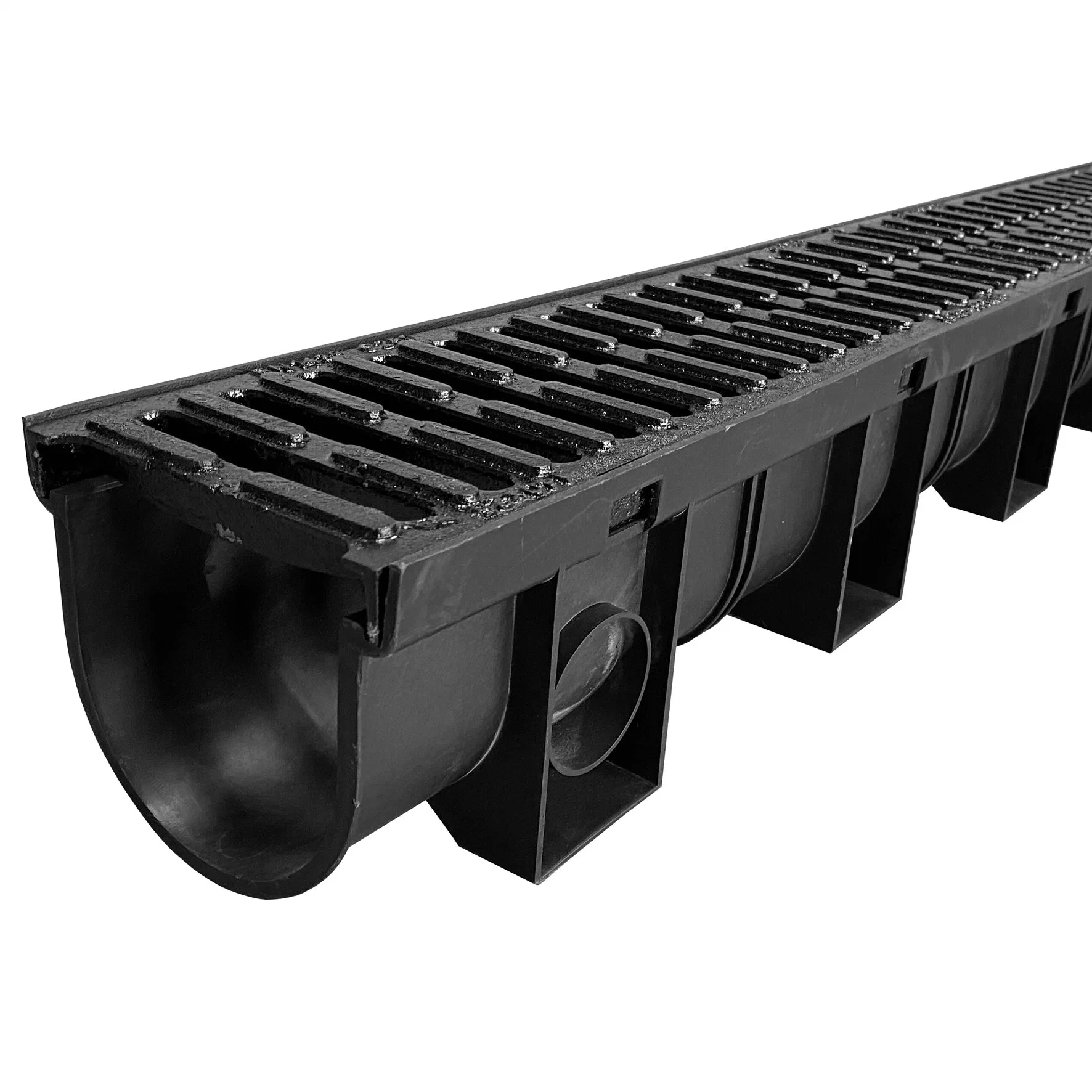 Quality Trench Drain Plastic Drainage Channel with Various Cover