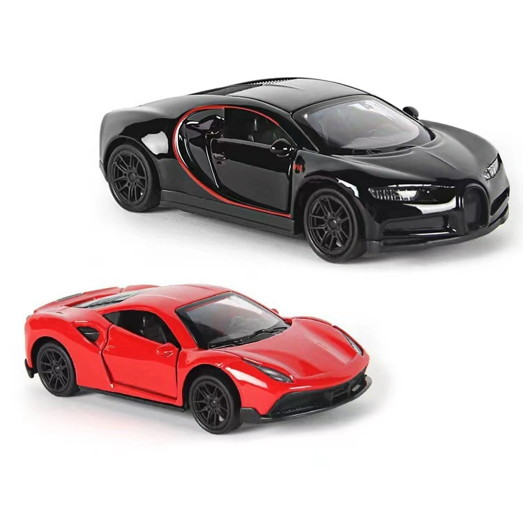 Hot Sale High quality/High cost performance  Alloy Small Die Cast Car Model Toy Die-Cast Metal Car Friction Toy