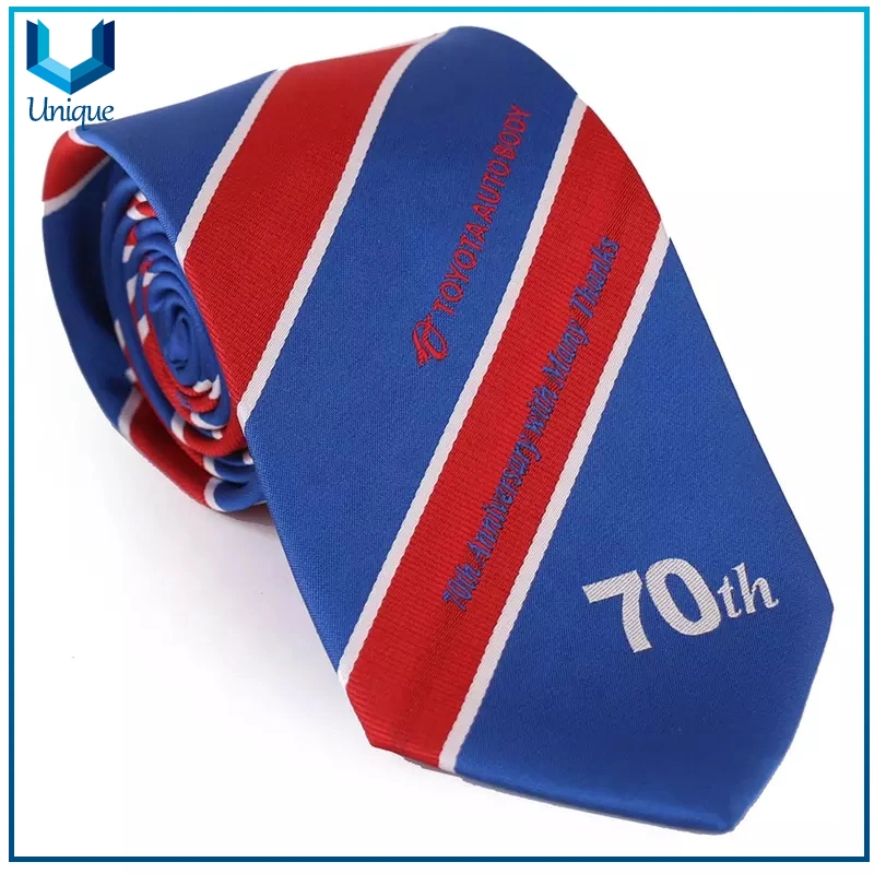 Comercio al por mayor de amarre de la Escuela de logotipo personalizado 100% seda Corbata, Calidad Premium Men' S corbata de seda con diseño personalizado