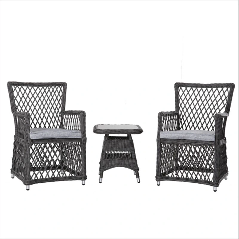 Garden Balcony Furniture Leisure Table and Chair Rattan Chair Three-Piece Suit