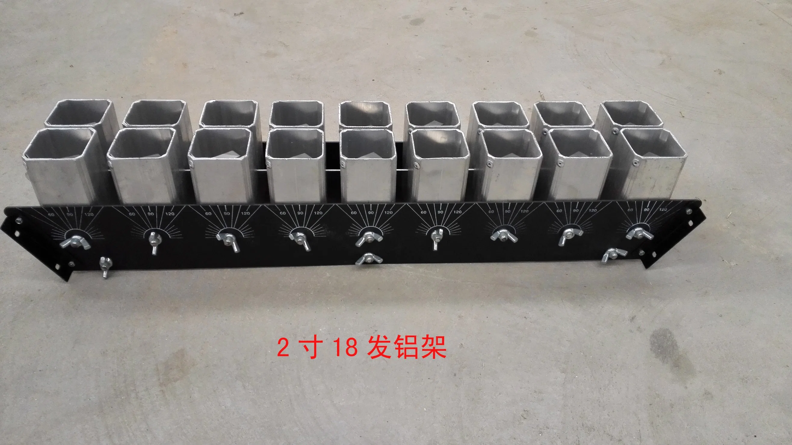 Wholesale/Supplier 2inch 16 shots Fireworks Display rack pour tubes Mortar Lanceur d'affichage feux d'artifice