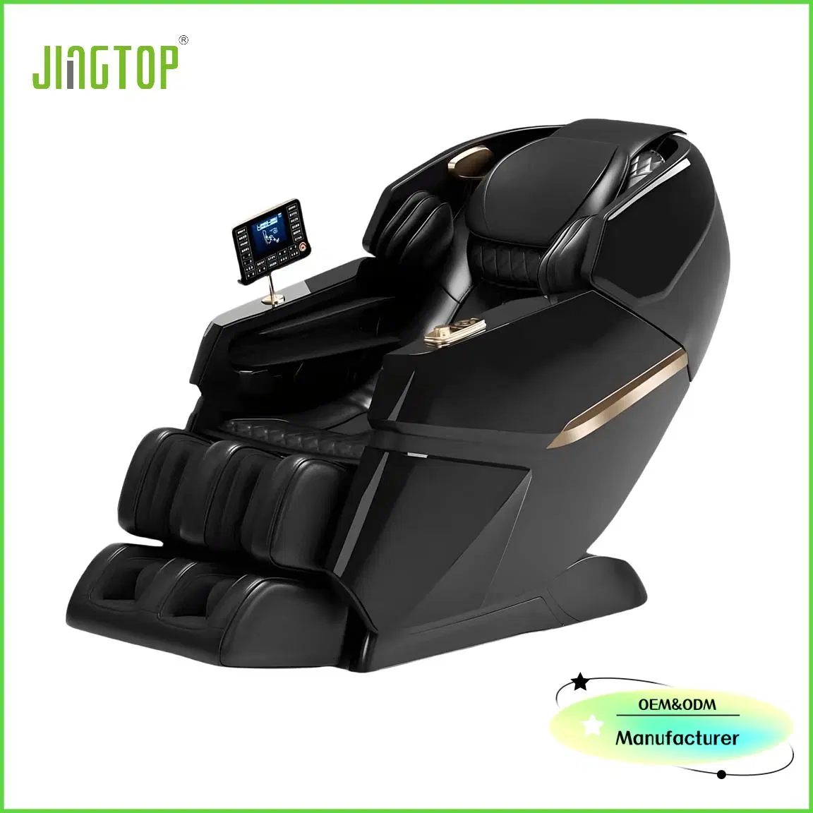 Jingtop OEM Wholesale/Supplier Health Care 25 programas de massagem automática 4D Cadeira de massagem Deluxe Best Ghe