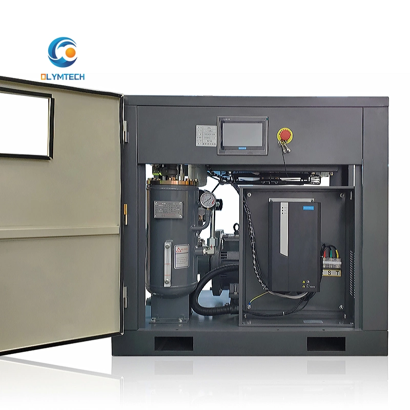 Olymtech 11kw 15HP Cheap Electric Energy Saving Rotary Screw Type Compressor Pm VSD Variable Speed Rotary Air Compressor