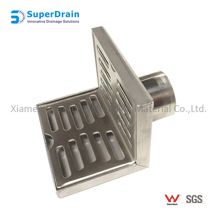 Stainless Steel Rustproof Shower Floor Grate Drainage for Baclony