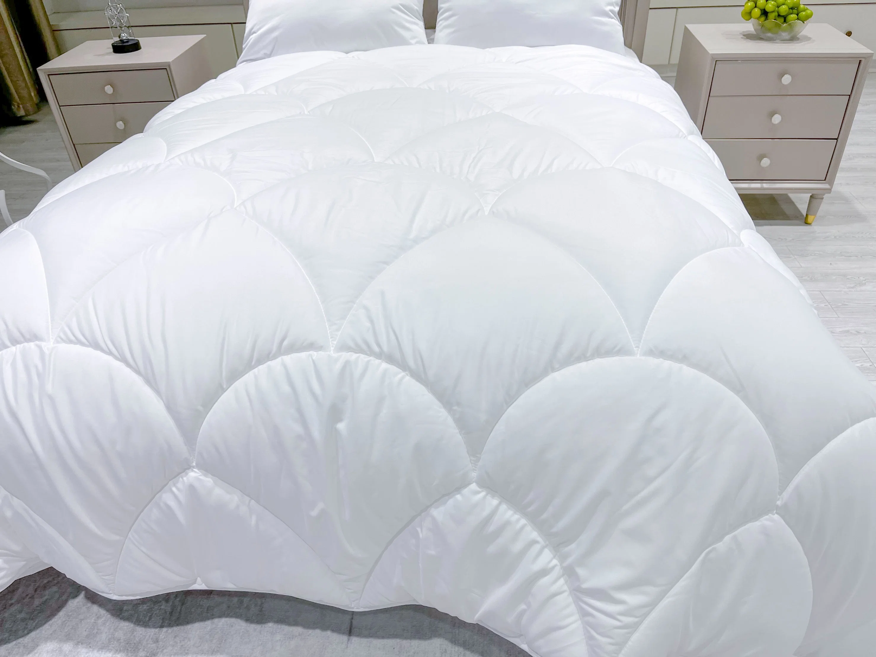 Reversible Queen Size Natural Bed Custom Design Microfiber Wholesale/Supplier Lyocell All-Season Quilt