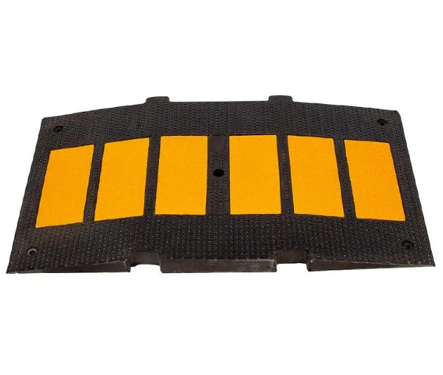 Reflective Road Safety Rubber Traffic Speed Bump