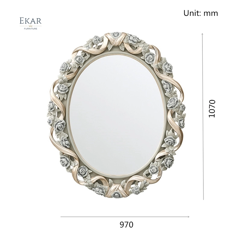 أثاث غرفة معيشة على طراز تحفى Euronyails Charmsg Mirror Bedroom Make مرآة ذات ديكور أعلى كديكور منزل Photo Europe الخشب