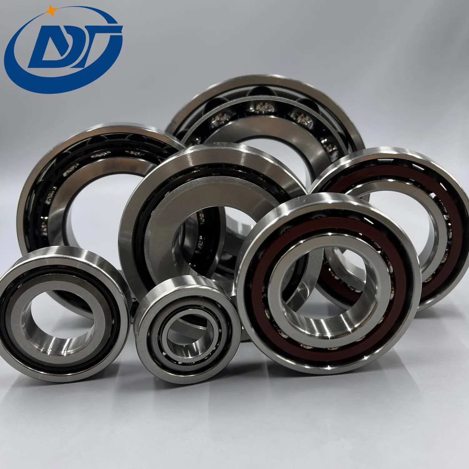 7303AC Low Noise Angular Contact Ball Bearing for Wheel Loader