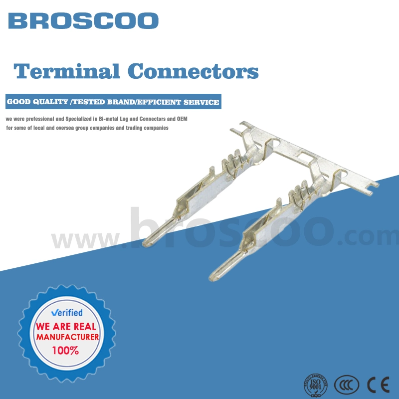 Spring in Line Terminal of The Source Manufacturer Cold Pressed Connector 150 Series Tin Cbl Rang 2.40-2.03mm