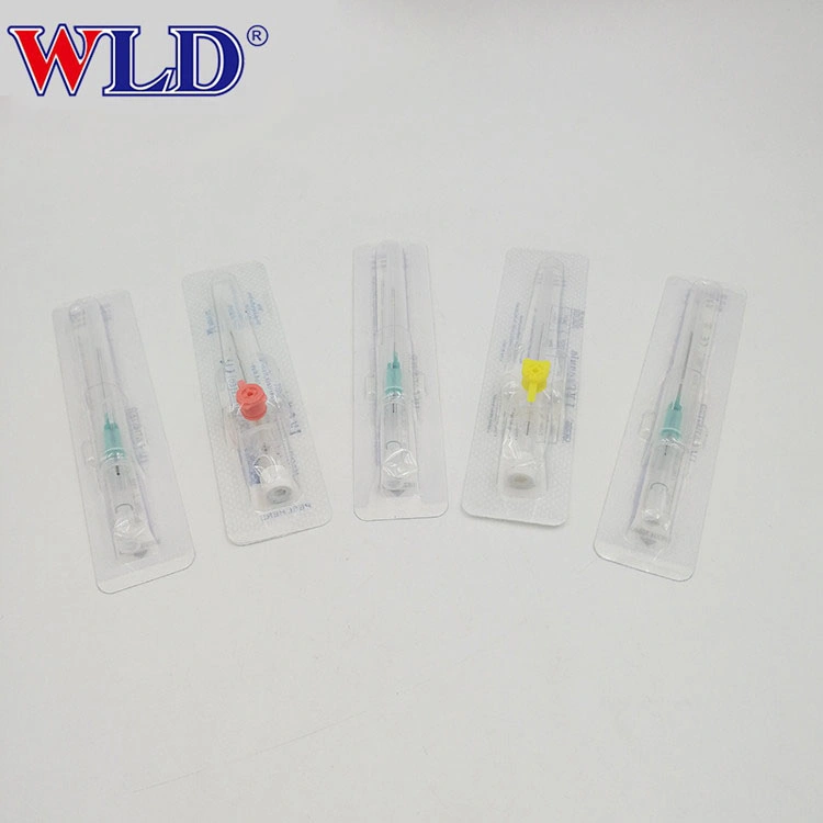 Different Medical Sizes and Color IV Cannula/IV Catheter/Intravenous Catheter