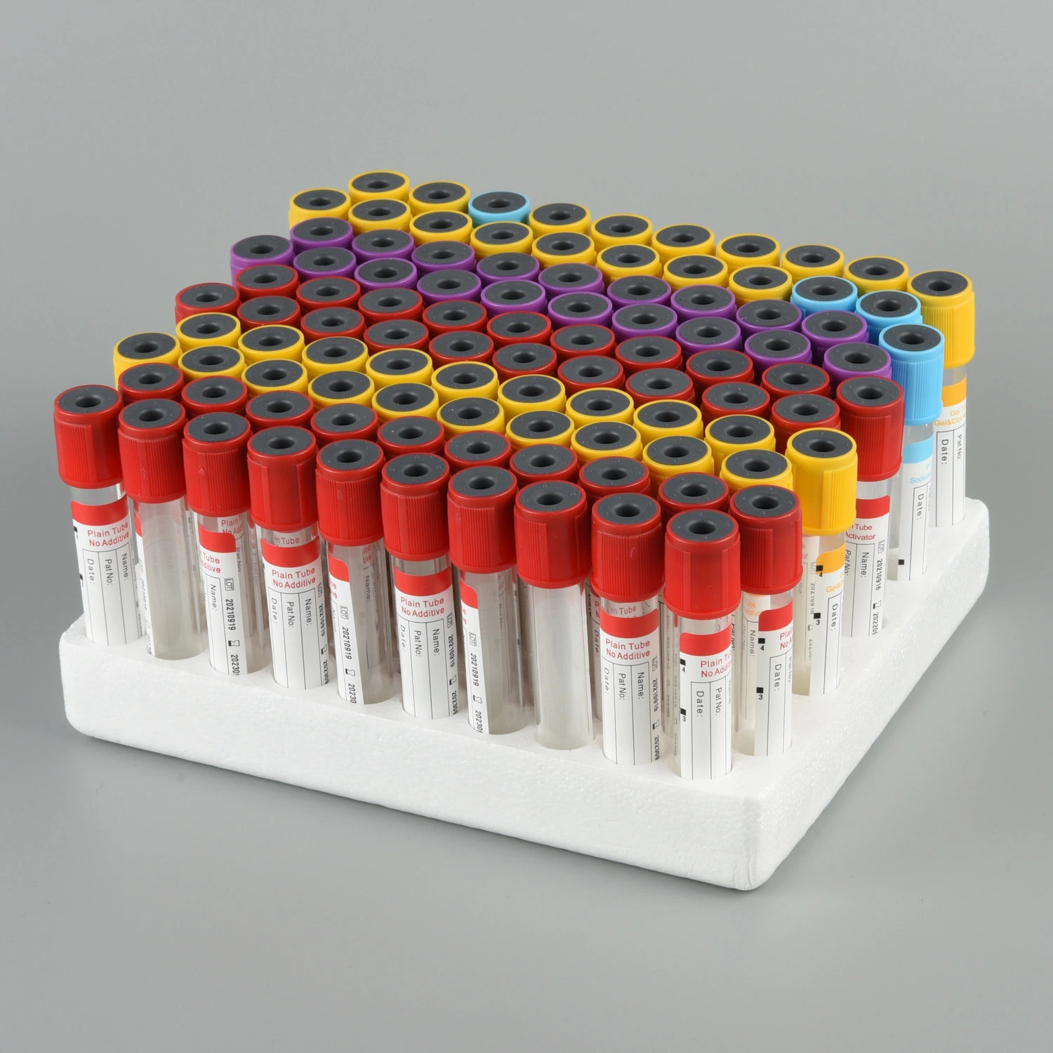 Disposable Medical Blood Collection Specimen Tube