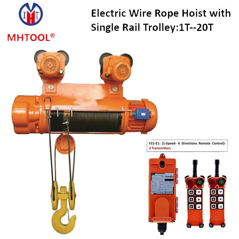 Electric Hoist Remote Control with Double Speeds and 4 Directions