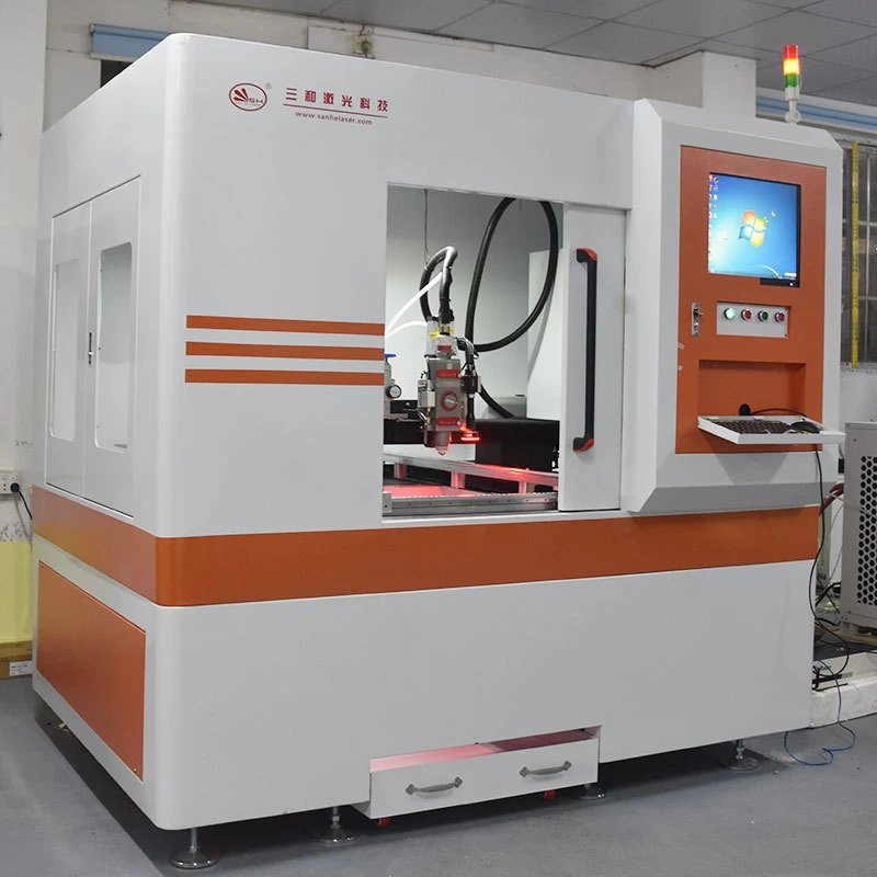 OEM / ODM chinesischen Hersteller CNC Metallblech hohe Präzision Laserschneiden Maschine mit geschlossenem Gehäuse IPG/Raycus/max