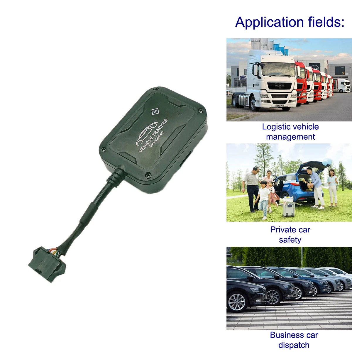 Localizador de dispositivos de localização GPS para localização de relés de viaturas de motociclos controlo remoto Sistema de alarme por SMS de corte de óleo antirroubo ACC rebocado