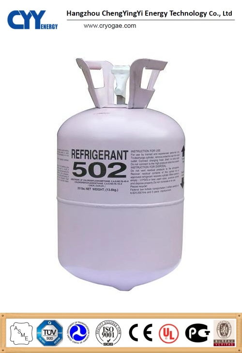 High Purity Mixed Refrigerant Gas of R502 (R134A, R404A, R410A, R422D, R507, R22, R12) Refrigerant Gas Wholesale