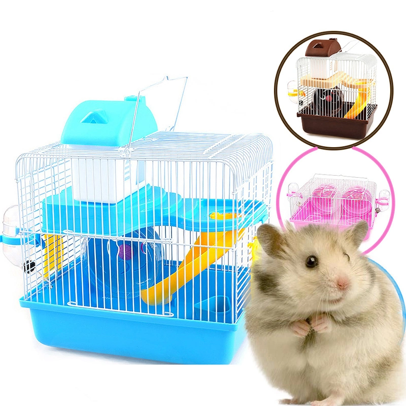 Tc4301-CB9 Caja de Juego de Hamster de plástico de lujo grande con tobogán