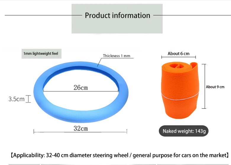 La moda de silicona resistente cubierta del volante