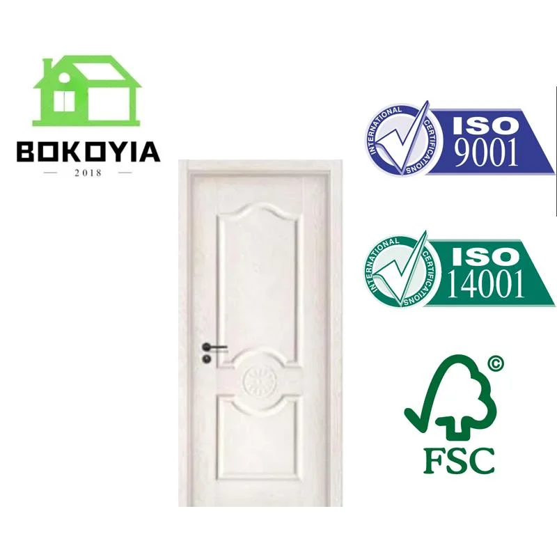 باب خشبي حديث بسيط MDF باب Melamine باب PVC الباب 203