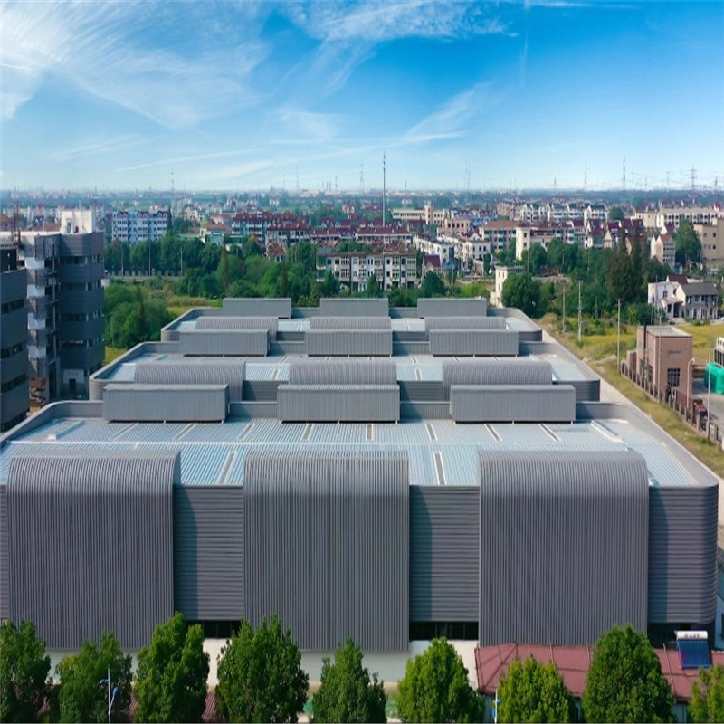 Long-Span edificio de estructura de hierro de almacén de acero de metal portátil