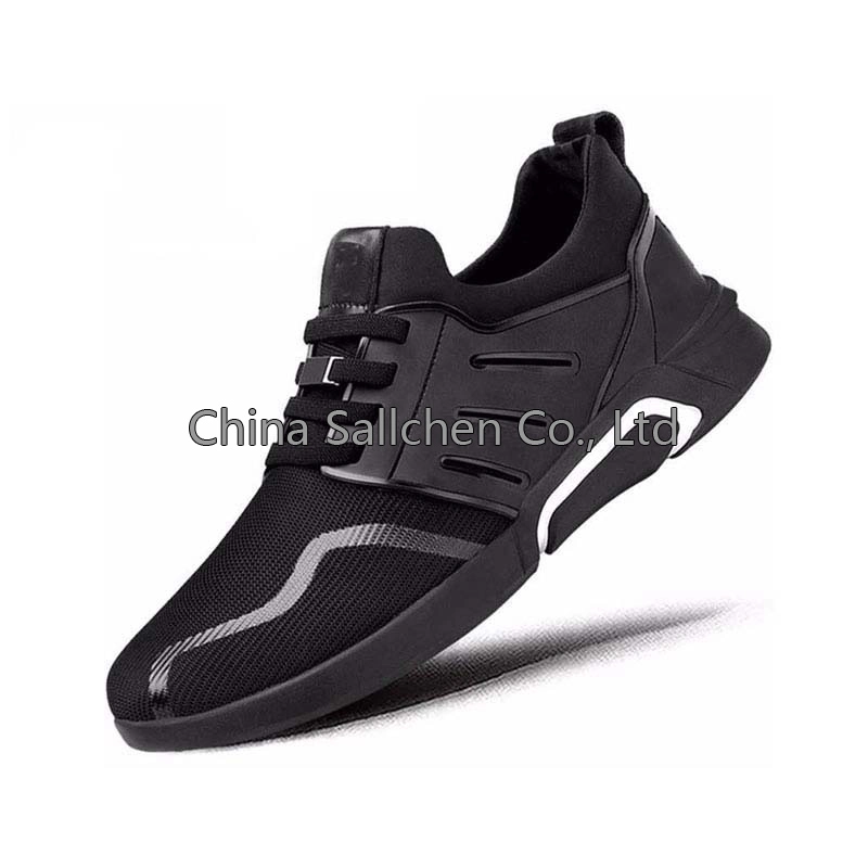 Fábrica de fabricantes OEM ligero Peso hombres Deporte Sneakers Casual caminar Zapatos