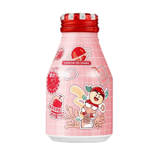 Customized Aluminum Beverage Juice Drinking Bottle with Cap 280ml 330ml