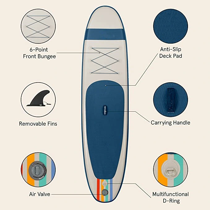 Sommer Wasser Sport Großhandel/Lieferant Aufblasbare Sup Paddle Board Aufblasbare Surfbrett