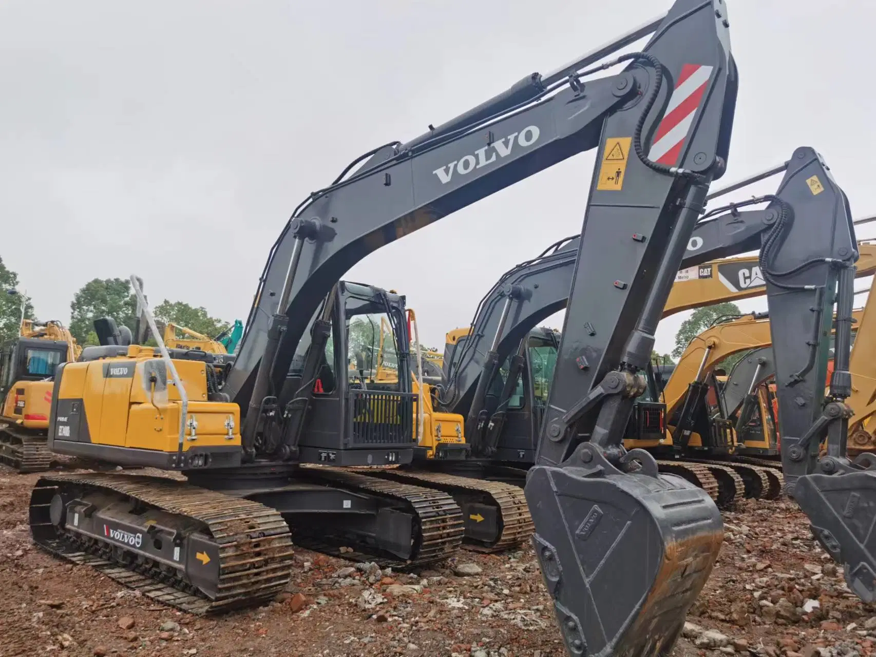 Usa Volvo ce 210b Caterpillar excavadora sobre orugas ce140dl 14 Ton ce240BLC