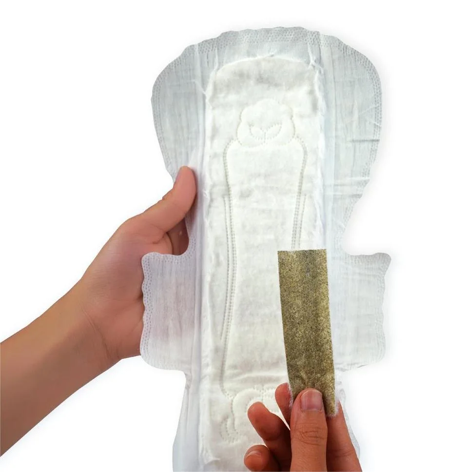 Gran calidad muestra gratuita de etiqueta privada de toalla sanitaria niñas Super Soft Compresas